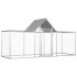 Gallinero acero galvanizado 3x1x1,5