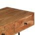 Escritorio de pared de madera maciza de acacia 90x40x170