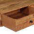 Escritorio de pared de madera maciza de acacia 90x40x170