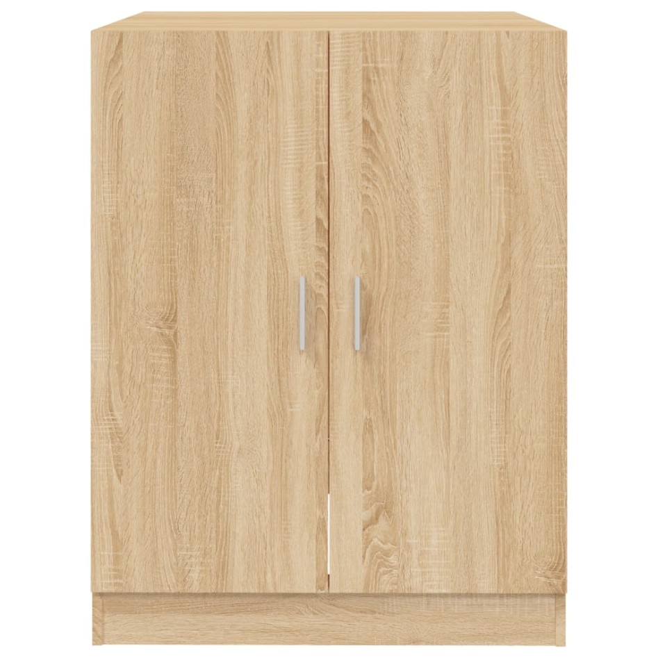 Armario de lavadora roble Sonoma 71x71,5x91,5