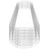 Arriate de gaviones de hierro galvanizado 500x100x50