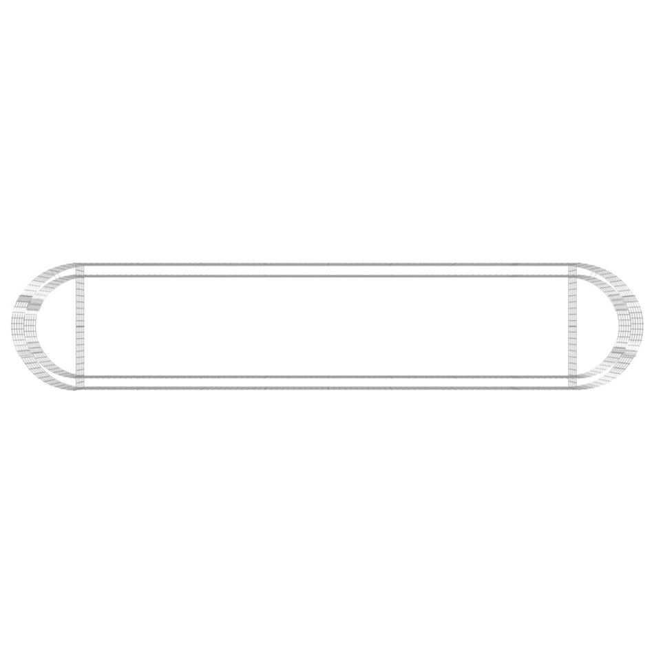 Arriate de gaviones de hierro galvanizado 500x100x50