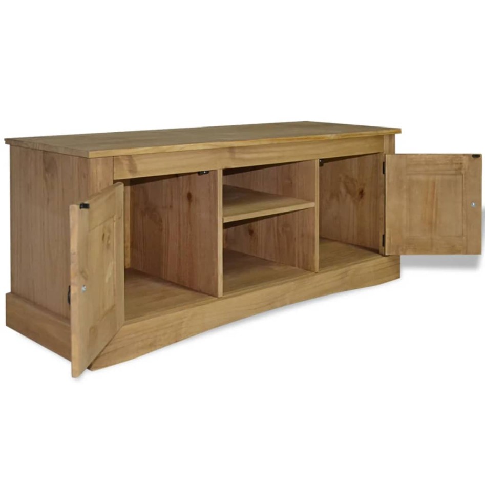 Mueble para TV Corona Range de pino mexicano 120x40x52