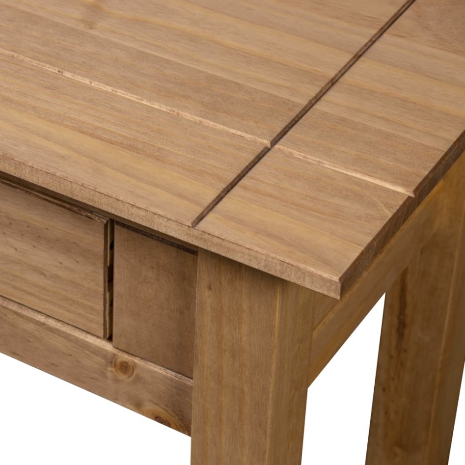 Mesa consola madera maciza pino Panamá Range 110x40x72
