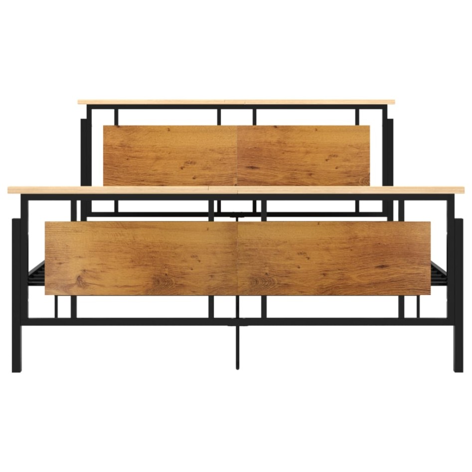 Estructura de cama de metal 160x200