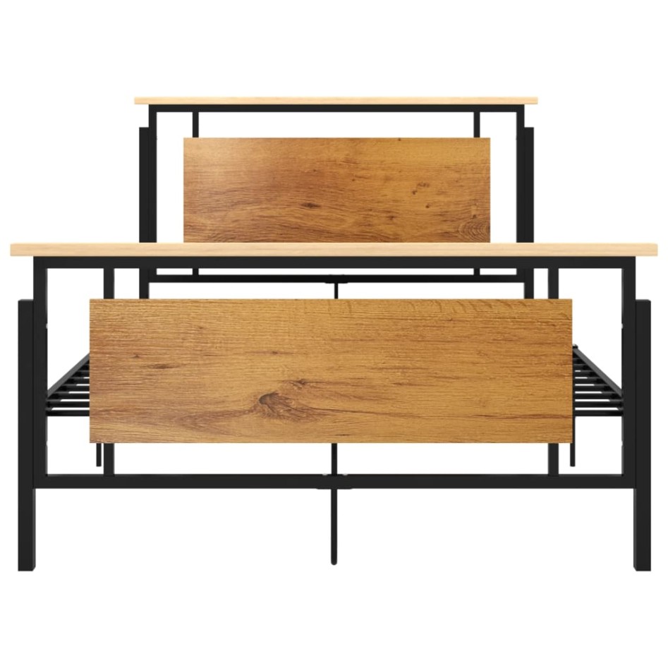 Estructura de cama de metal 120x200