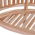 Banco banana de madera maciza de teca 200
