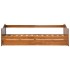 Estructura de sofá cama madera de pino marrón miel 90x200