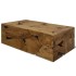 Mesa de centro 90x50x30 cm de madera de teca genuina