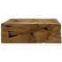 Mesa de centro 90x50x30 cm de madera de teca genuina