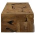 Mesa de centro 90x50x30 cm de madera de teca genuina
