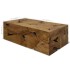 Mesa de centro 90x50x30 cm de madera de teca genuina