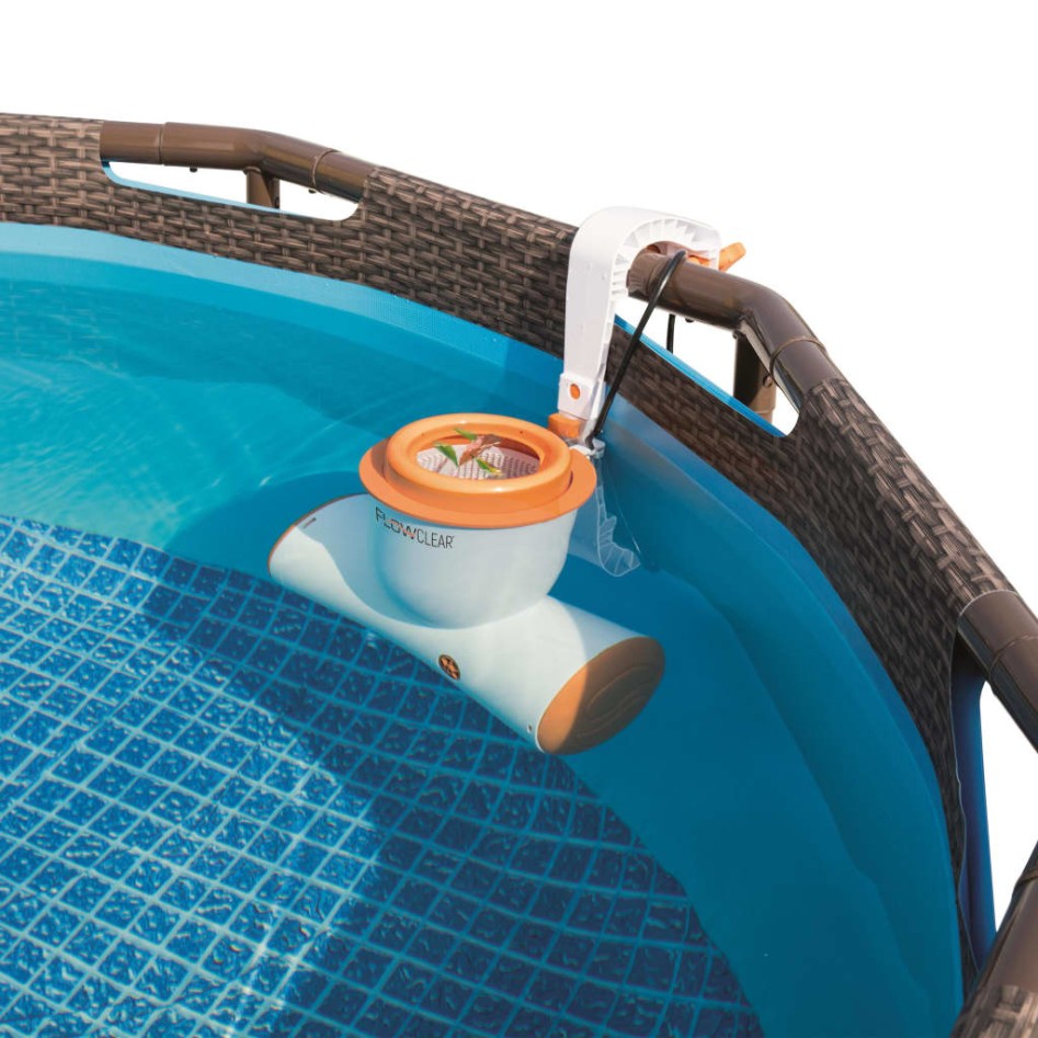 Bestway Bomba de filtro de piscina Flowclear Skimatic 3974 L/h