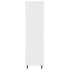 Armario de microondas madera contrachapada blanco 60x57x207