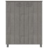 Zapatero HAMAR madera maciza pino gris claro 85x40x108