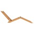 Tumbona de madera maciza de
