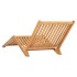 Tumbona de madera maciza de