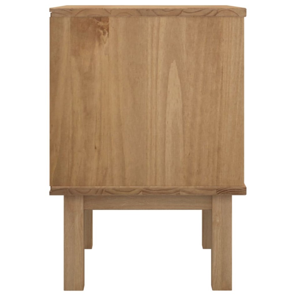 Mesita de noche OTTA madera maciza de pino 45x39x57