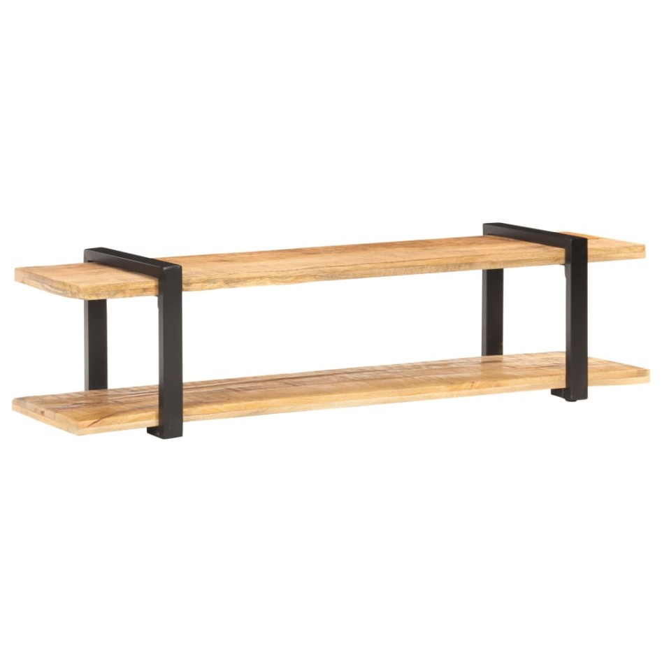 Mueble para TV de madera maciza de mango rugosa 160x40x40