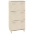 Zapatero HAMAR madera pino maciza marrón miel 59,5x35x117