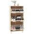 Zapatero HAMAR madera pino maciza marrón miel 59,5x35x117