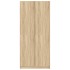 Armario de madera contrachapada roble Sonoma 80x52x180