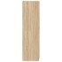 Armario de madera contrachapada roble Sonoma 80x52x180