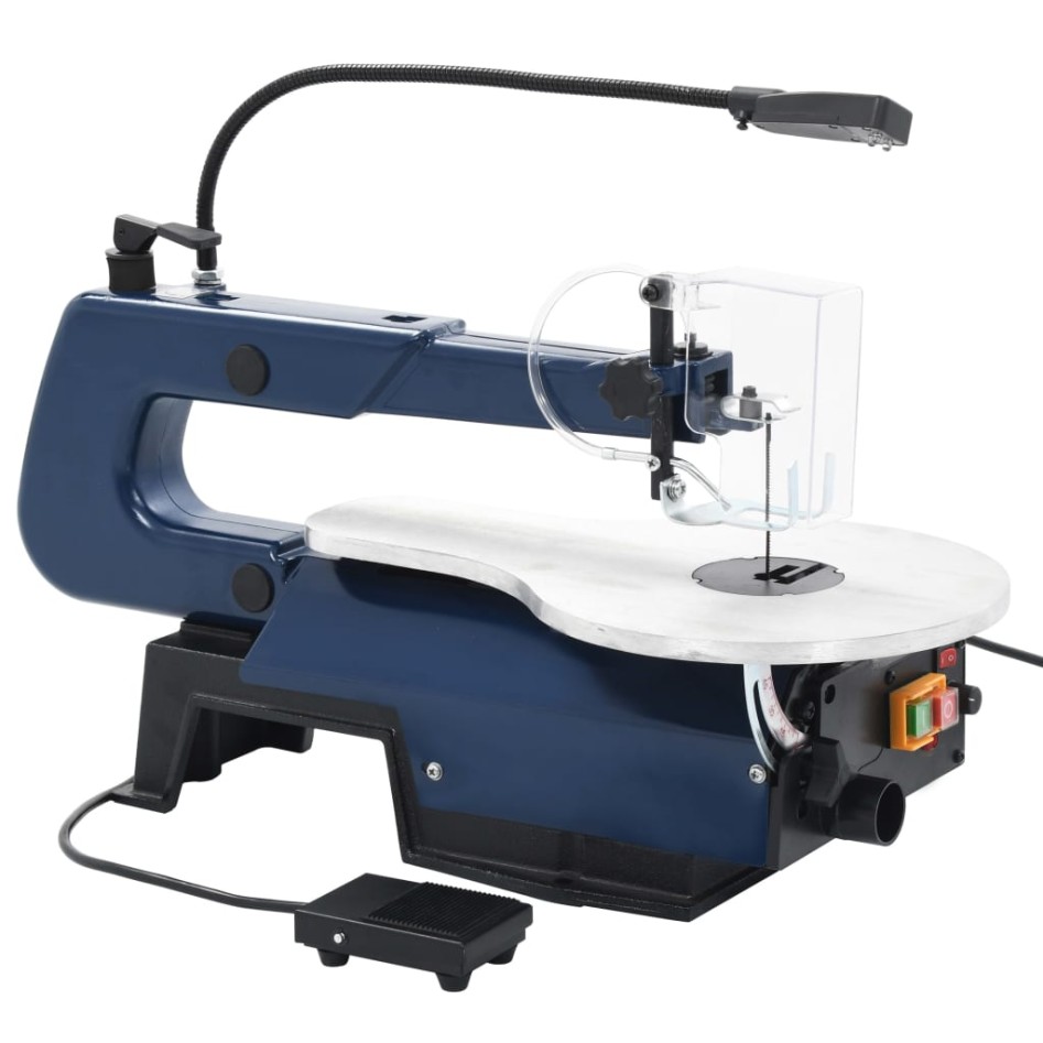 Sierra de calar eléctrica con pedal y luz LED 125