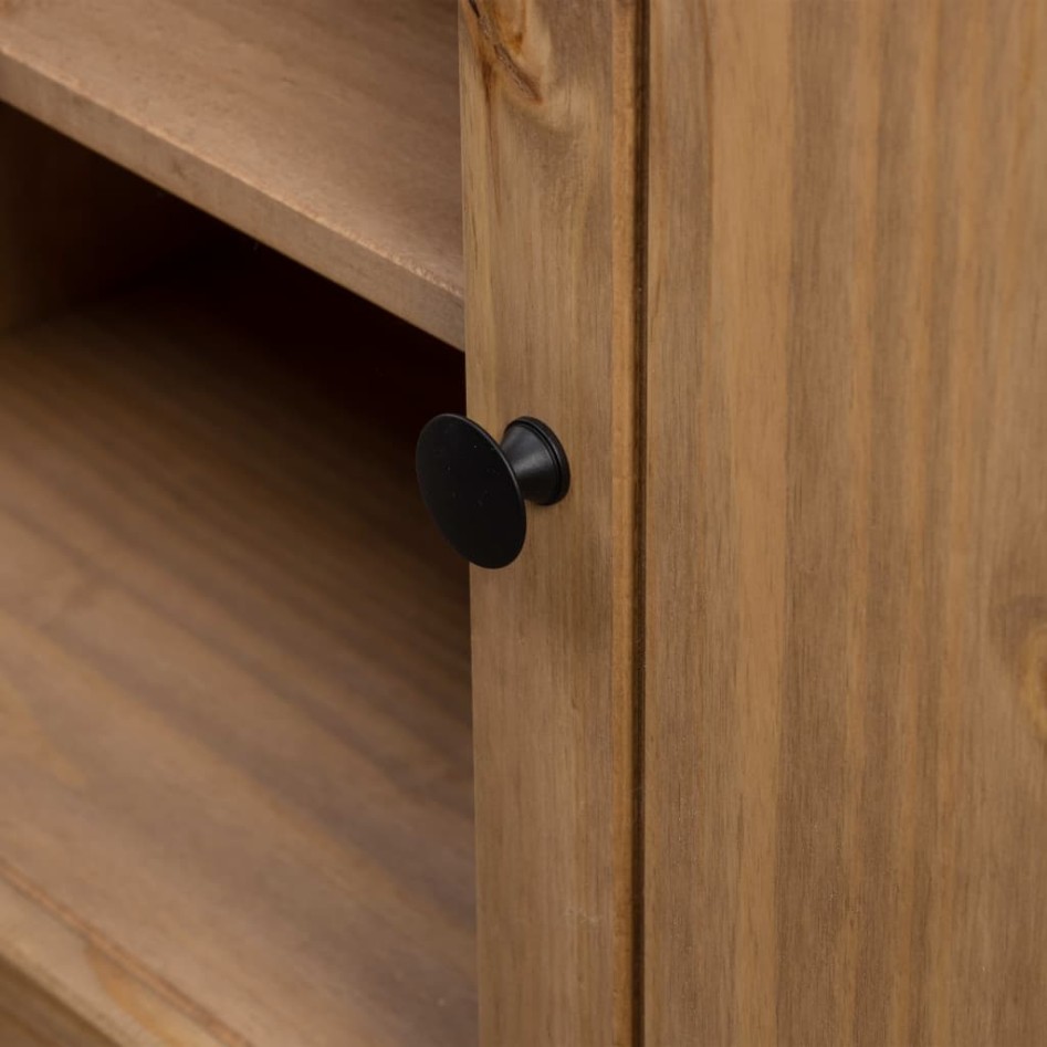 Mueble para TV de madera maciza pino estilo Panamá 120x40x50