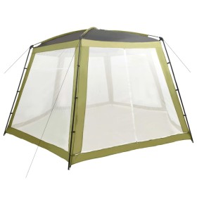 Carpa para piscina de tela verde 590x520x250