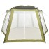 Carpa para piscina de tela verde 590x520x250