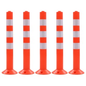 Bolardos de control de tráfico plástico 75 cm 5