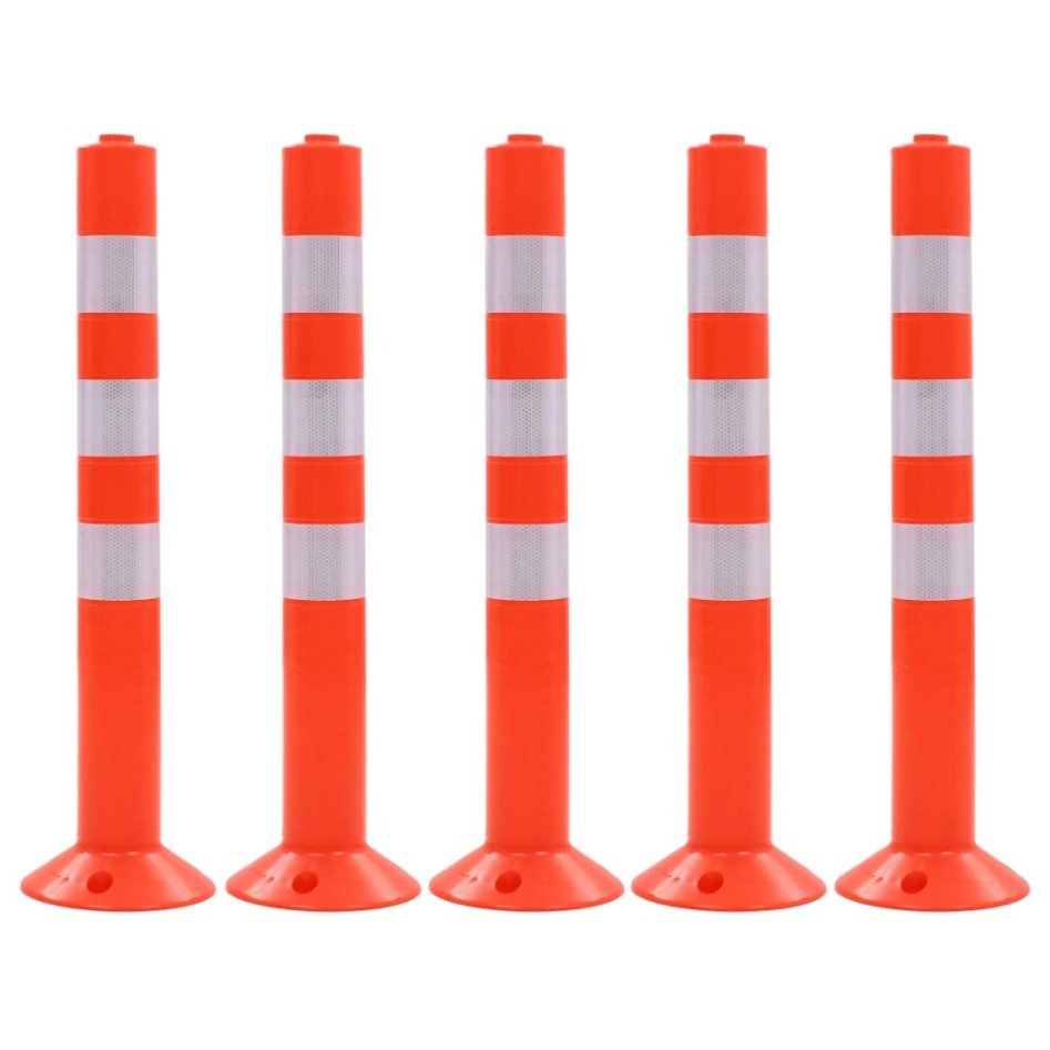 Bolardos de control de tráfico plástico 75 cm 5