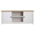 Mueble para TV madera de pino estilo Panamá blanco 120x40x50