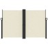 Toldo lateral retráctil crema 160x1200