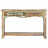 Mesa consola madera maciza reciclada 120x40x75