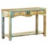 Mesa consola madera maciza reciclada 120x40x75
