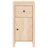 Aparadores 2 uds madera maciza de pino 40x35x80