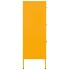 Armario almacenamiento acero amarillo mostaza 80x35x101,5