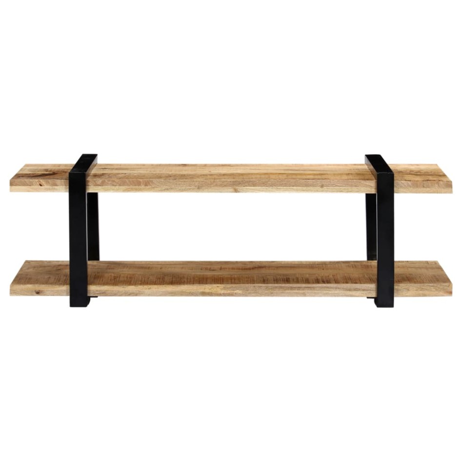 Mueble para la TV de madera maciza de mango 130x40x40