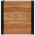 Mesa de centro de madera maciza de acacia 60x60x40