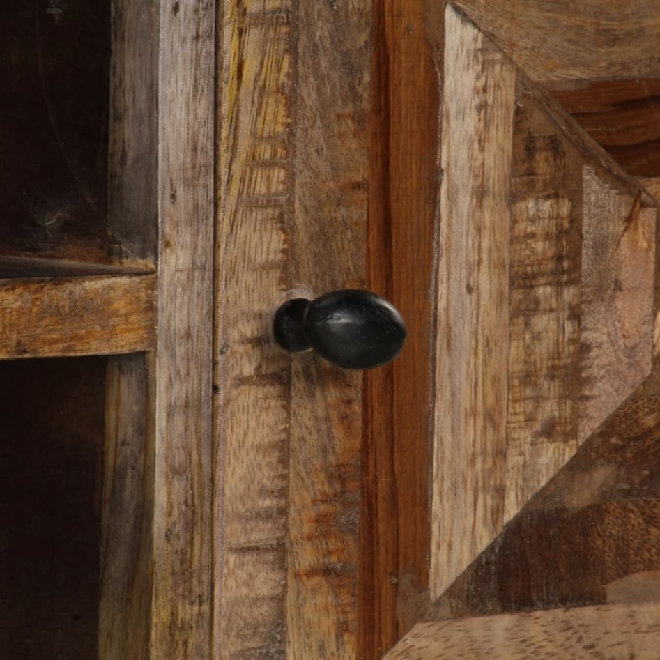 Mueble para TV de madera maciza de mango 118x30x40