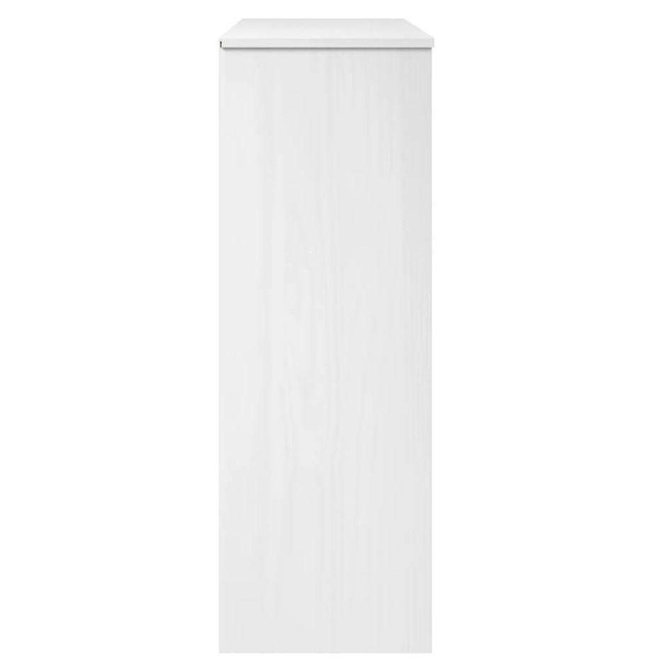 Aparador superior MOLDE madera maciza pino blanco 90x35x100