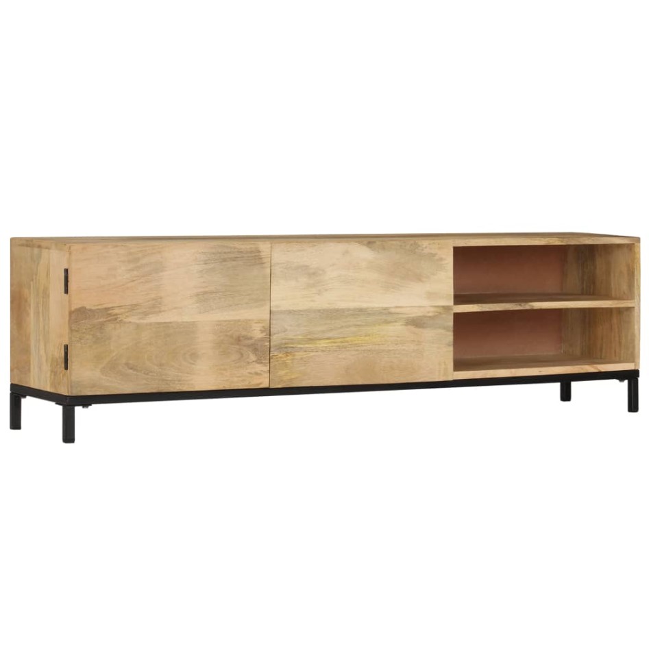 Mueble para TV madera maciza de mango 145x30x41