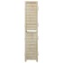 Biombo de 6 paneles de madera maciza de paulownia 210x165