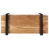 Mueble para TV de madera maciza de acacia 90x40x40