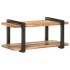 Mueble para TV de madera maciza de acacia 90x40x40