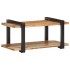 Mueble para TV de madera maciza de acacia 90x40x40