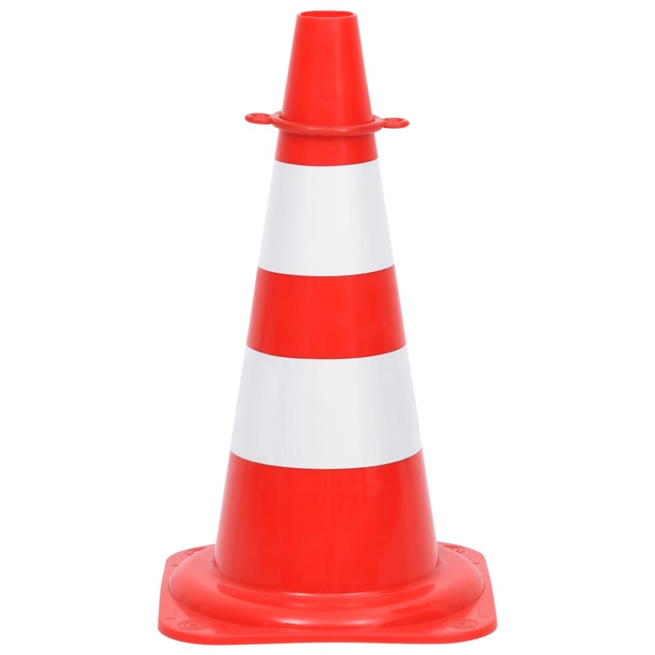 Juego de conos con cadena 10 m rojo y