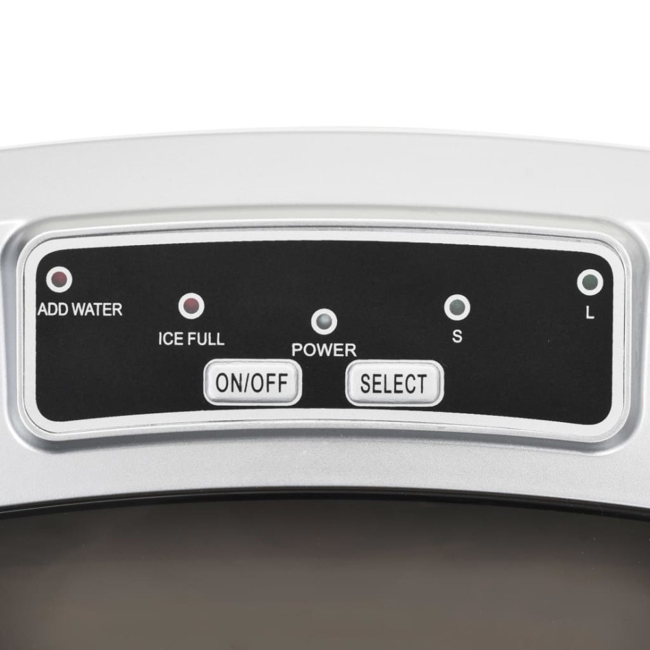 Máquina para hacer cubitos de hielo 2,4 L 15 kg / 24 h